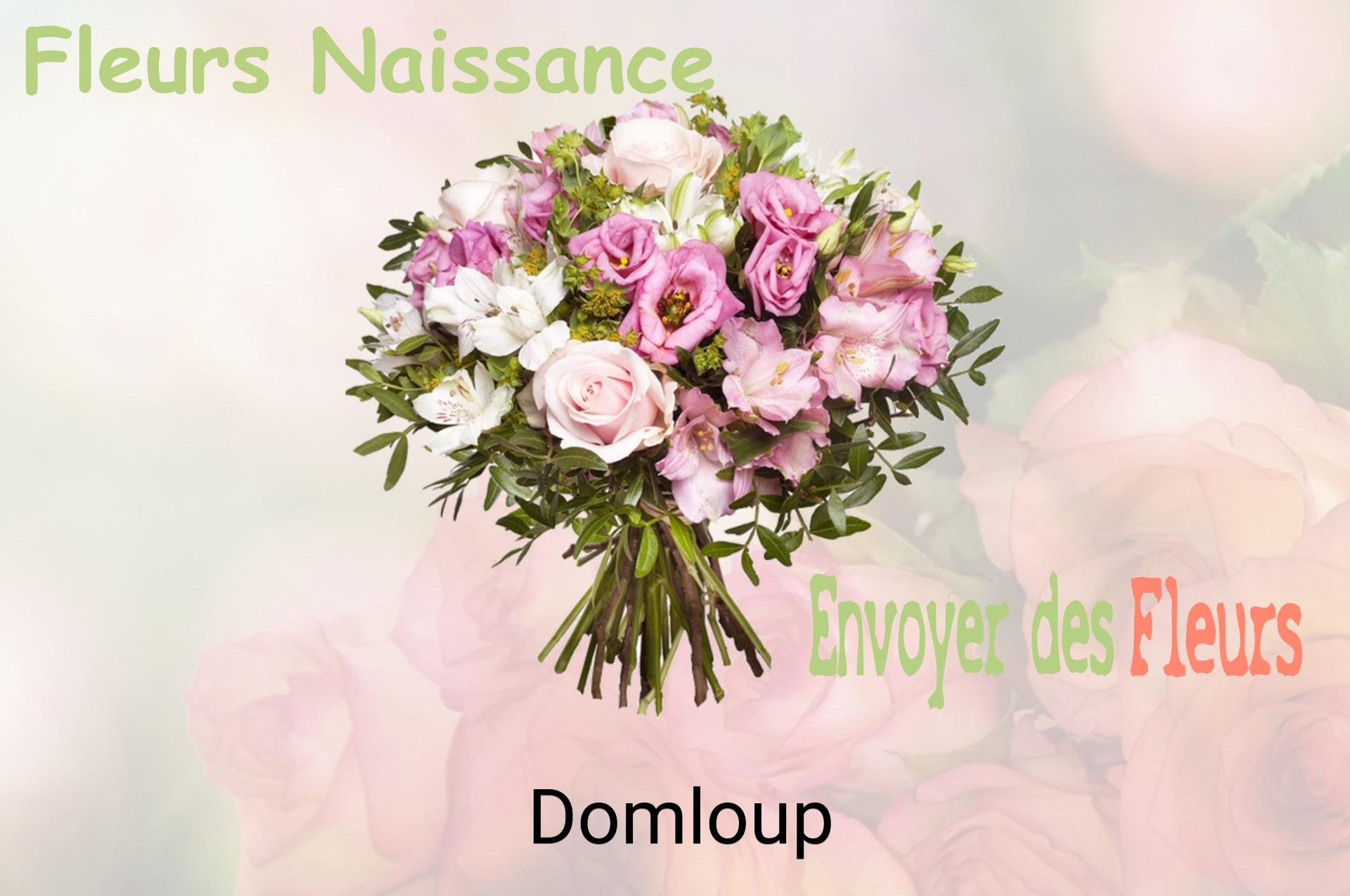 Bouquet de fleurs de naissance livré à Domloup